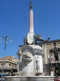 Fontana dell'elefante, Catania