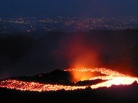 La erupci&oacute;n del Etna