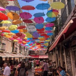 Umbrellas Pescheria di Catania