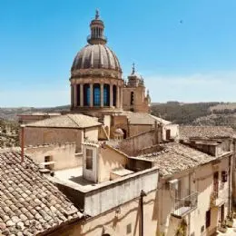 Vista de la Catedral de Ragusa