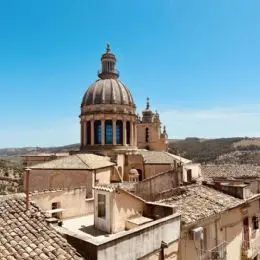 Vista de la Catedral de Ragusa