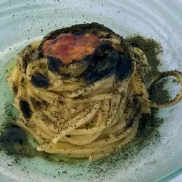 espaguetis con marisco