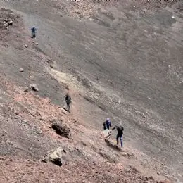 Trekking on Etna